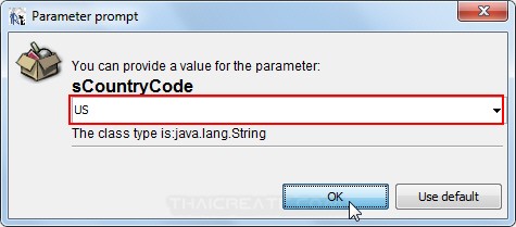 iReport Create Parameters and Pass Variable