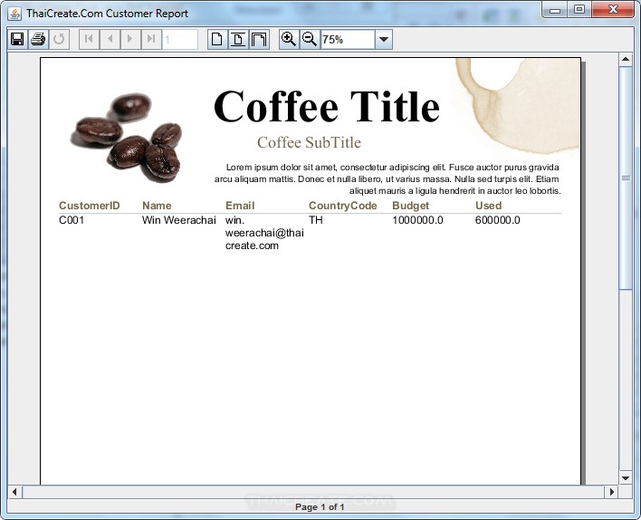 iReport Create Parameters and Pass Variable iReport Create Parameters and Pass Variable