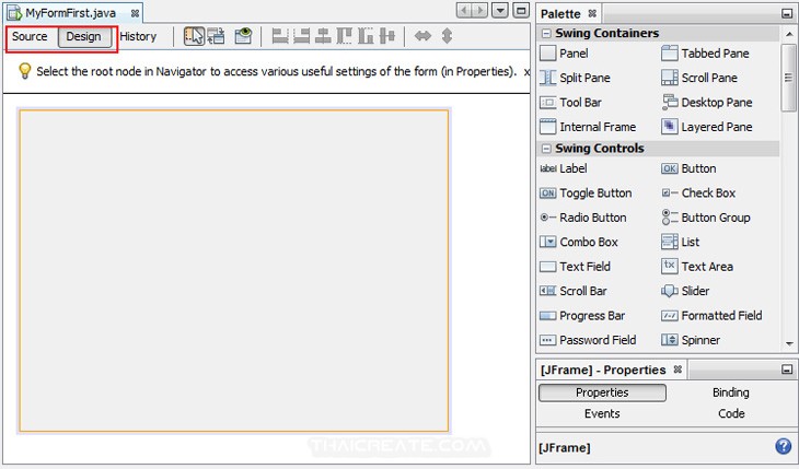 รู้จักกับ Java กับ JFrame เครื่องมือหลักในการสร้าง GUI Window Form ด้วย ...