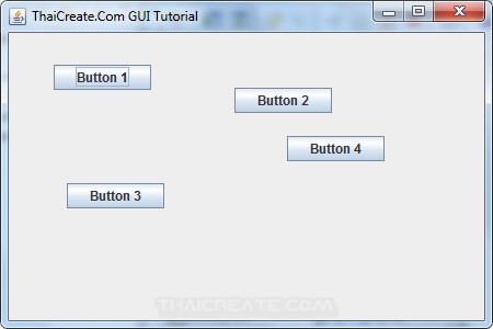 Java Absolute Layout (AbsoluteLayout)