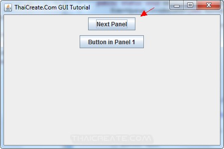 Java Card Layout (CardLayout) - Example