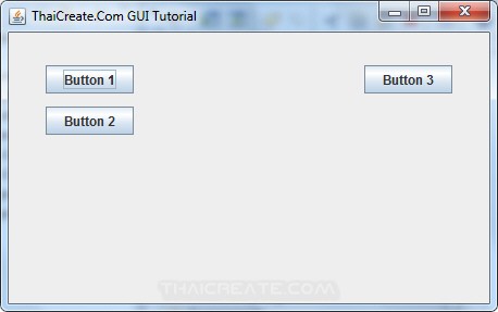 Java Group Layout (GroupLayout) - Example