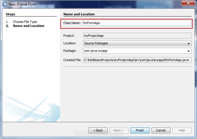 Netbeans : สร้าง Java GUI ด้วย Netbeans สร้าง Application แบบ Graphic ...