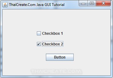 Java Check Box (JCheckBox) - Swing Example