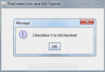 Java Check Box (JCheckBox) - Swing Example