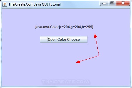 Java Swing and Color Chooser (JColorChooser) Java Swing and Color Chooser (JColorChooser)
