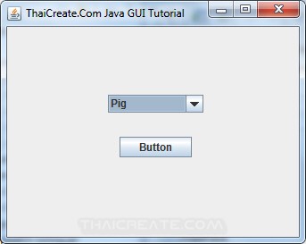 Java ComboBox (JComboBox)