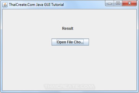 Java Swing and File Chooser (JFileChooser) Java Swing and File Chooser (JFileChooser)