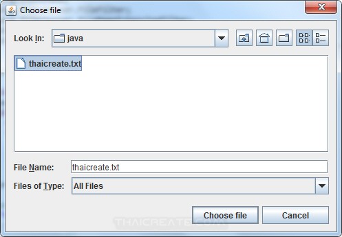 Java Swing and File Chooser (JFileChooser) Java Swing and File Chooser (JFileChooser)
