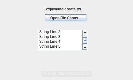 Java Swing and File Chooser (JFileChooser) - Example