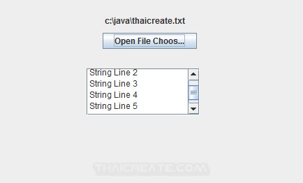 Java Swing and File Chooser (JFileChooser)