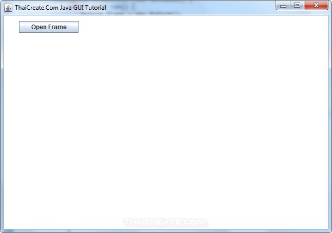 Java Internal Frame  (JInternalFrame)