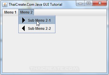 Java Menu (JMenu) - Swing Example