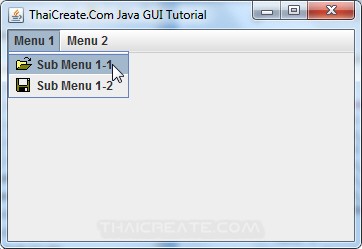 Java MenuBar (JMenuBar) Java MenuBar (JMenuBar)