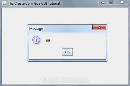 Java GUI Swing Windows