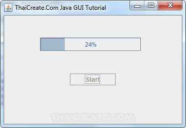 Java Progress Bar (JProgressBar)