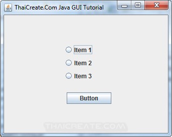 Java Radio Button (JRadioButton) Java Radio Button (JRadioButton)