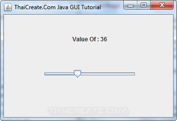 Java Slider (JSlider)