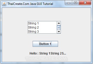 Java Swing Textarea | Decoration Examples