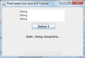 Java Text Area (JTextArea) Java Text Area (JTextArea)