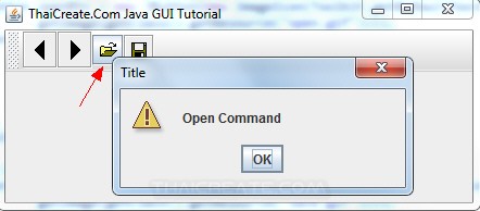 Java Tool Bar (JToolBar)