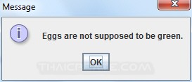 Java GUI Dialog MessageBox Java GUI Dialog MessageBox