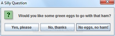 Java GUI Dialog MessageBox Java GUI Dialog MessageBox