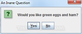 Java GUI Dialog MessageBox Java GUI Dialog MessageBox