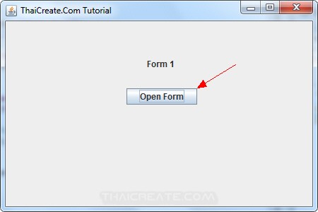Java GUI Multi Form