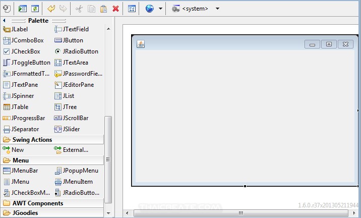 Java GUI WindowBuilder
