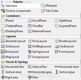 Java GUI WindowBuilder