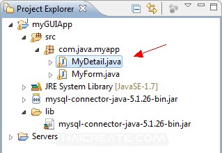 Java GUI Show Master-Detail from Database