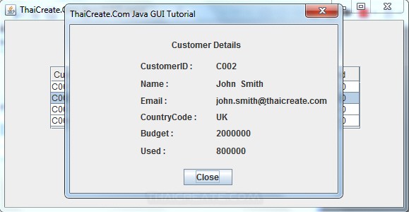 Java GUI Show Master-Detail from Database Java GUI Show Master-Detail from Database