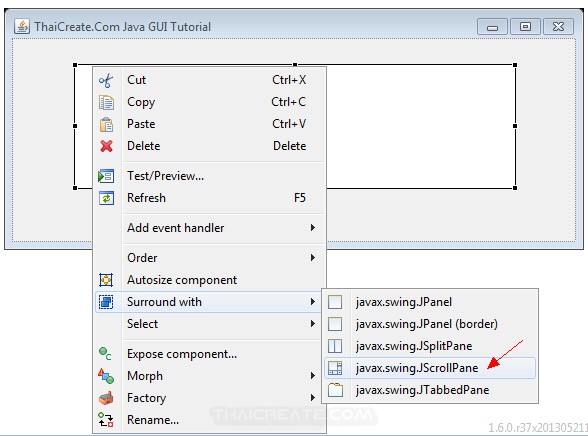 Java GUI Retrieve List Data from Database Java GUI Retrieve List Data from Database