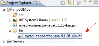 Java GUI Retrieve List Data from Database