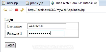 JSP Login User and Password JSP Login User and Password