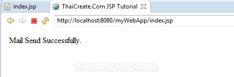 Example : JSP Send Mail (Email) using SMTP Authen (javax.mail)