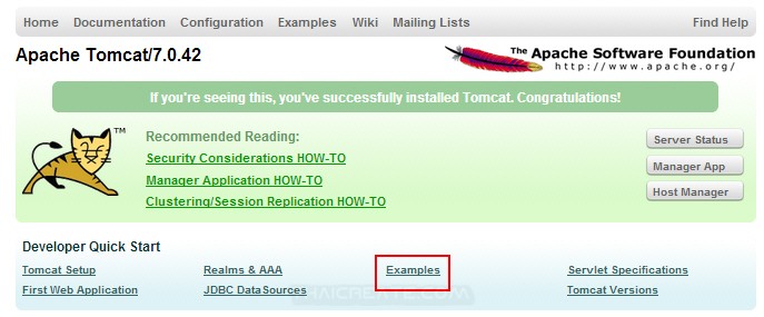 ติดตั้ง Apache Tomcat / Web Server ไว้สำหรับเขียน JSP ด้วยภาษา Java