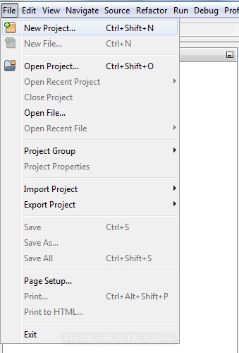 Netbeans Create JSP Run Project