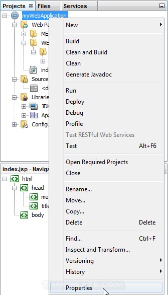 JSP and Netbeans JSP Include Adding external Jar Library