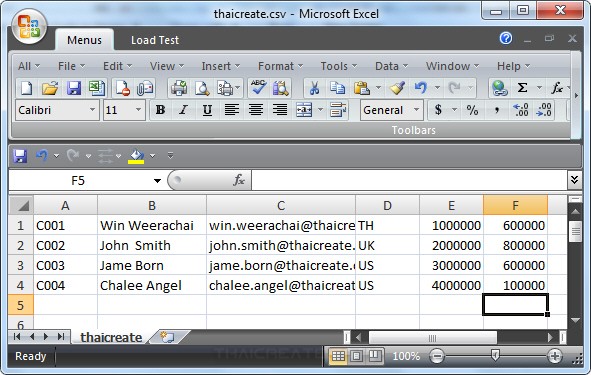 Java Mapping Column and CSV file