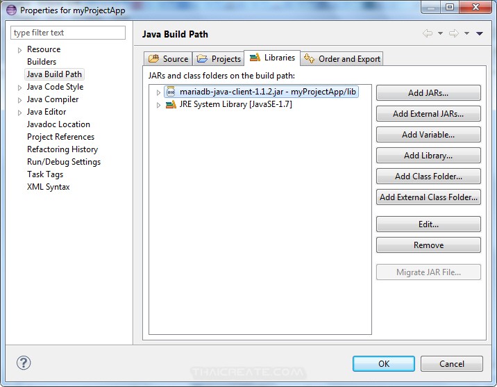 Java MariaDB Java MariaDB
