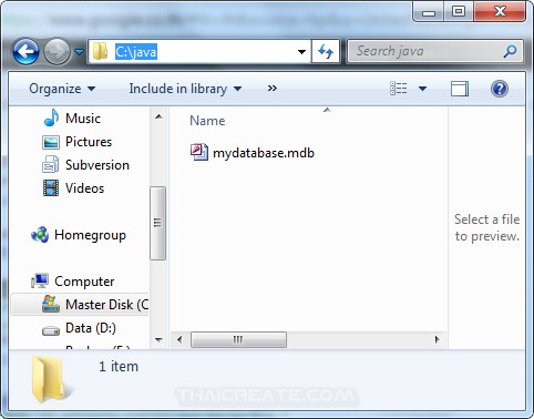 Java Mdb Java Connect to MS Access mdb (JDBC/ODBC)