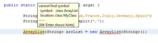 Netbeans Java Hints  and Quick Assist