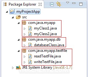 Java Project Package name and Class / Multiple Class