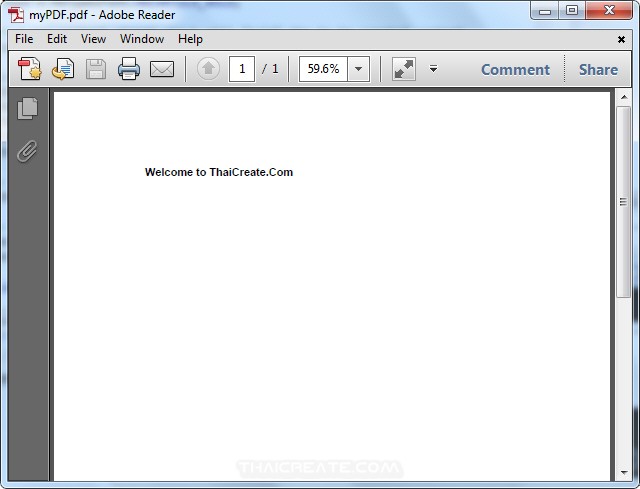 Java Create PDF and Generate PDF files (PDFBox)