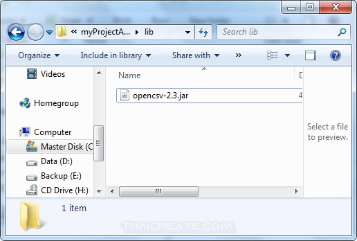 Java Read and Get CSV file