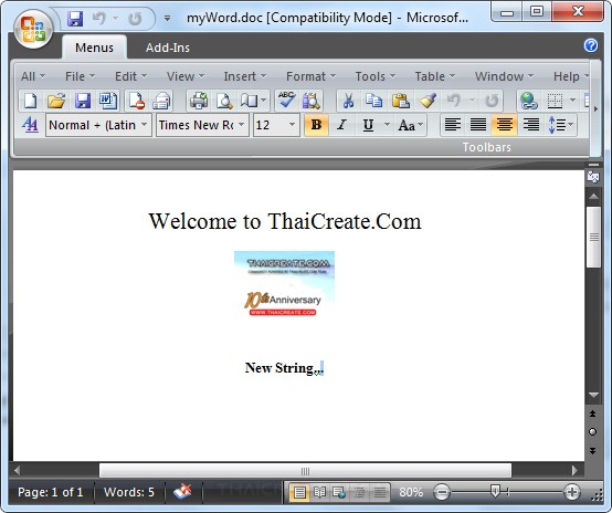 Java Word Open (Template) and Write new Document (POI)