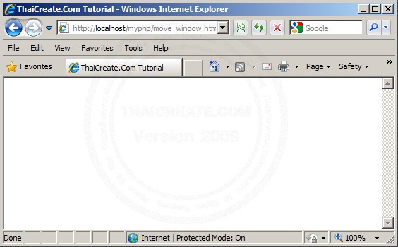 JavaScript Move Maximize Window From JavaScript