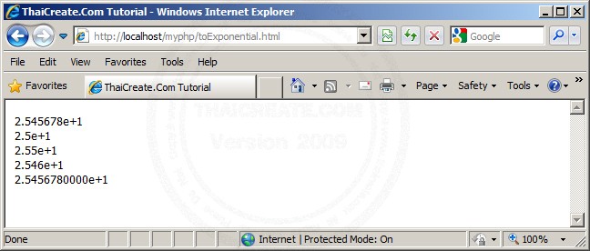 JavaScript toExponential() Converts to exponential notation.